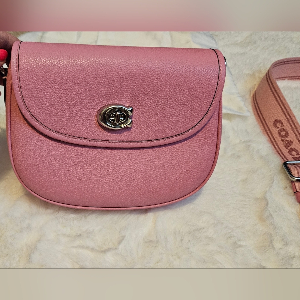 Coach Willow Saddle Bag New With tags - Picture 3 of 13